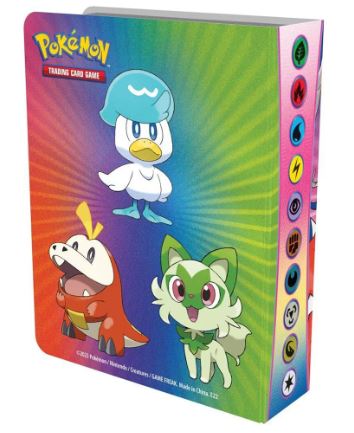 POKEMON TCG SCARLET AND VIOLET 2023 MINI COLLECTORS ALBUM PORTFOLIO