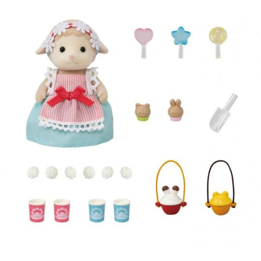 SYLVANIAN FAMILIES POPCORN DELIVERY TRIKE