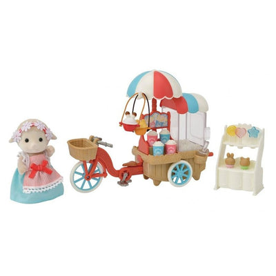 SYLVANIAN FAMILIES POPCORN DELIVERY TRIKE