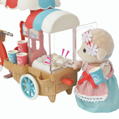 SYLVANIAN FAMILIES POPCORN DELIVERY TRIKE