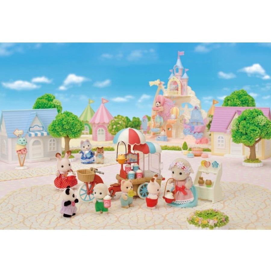 SYLVANIAN FAMILIES POPCORN DELIVERY TRIKE