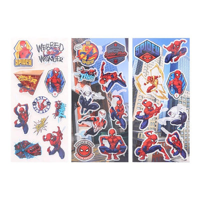 MARVEL SPIDERMAN - 3 PACK IF STICKERS