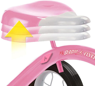RADIO FLYER CLASSIC PINK DUAL DECK TRICYCLE - Toyworld Frankston
