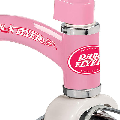 RADIO FLYER CLASSIC PINK DUAL DECK TRICYCLE - Toyworld Frankston