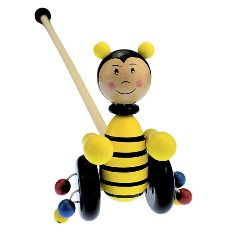 KAPER KIDZ PUSH ALONG WOODEN BEE