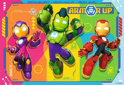 RAVENSBURGER PUZZLE - IRONMAN & HIS AWESOME FRIENDS 35P