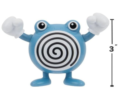 POKEMON BATTLE FIGURE - POLIWHIRL - Toyworld Frankston