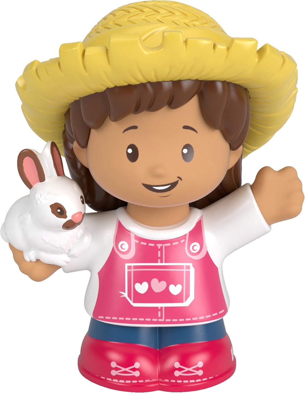 FISHER PRICE - LITTLE PEOPLE GIRL WITH RABBIT