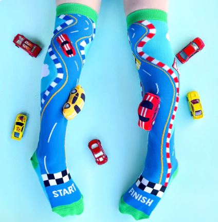 MADMIA - RACE CAR SOCKS 6-99 YRS - Toyworld Frankston