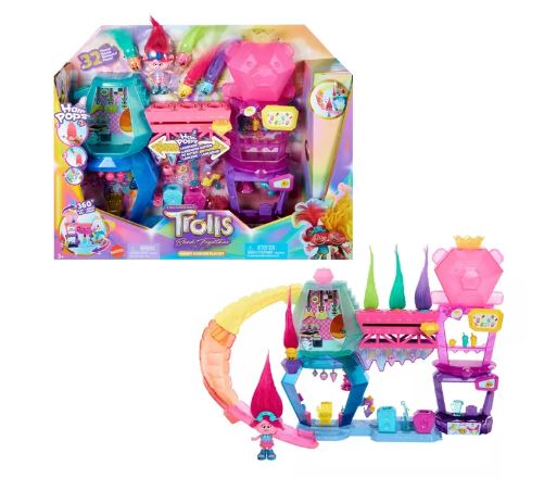 TROLLS BAND TOGETHER - MOUNT RAGEOUS 32 PIECE PLAYSET - Toyworld Frankston