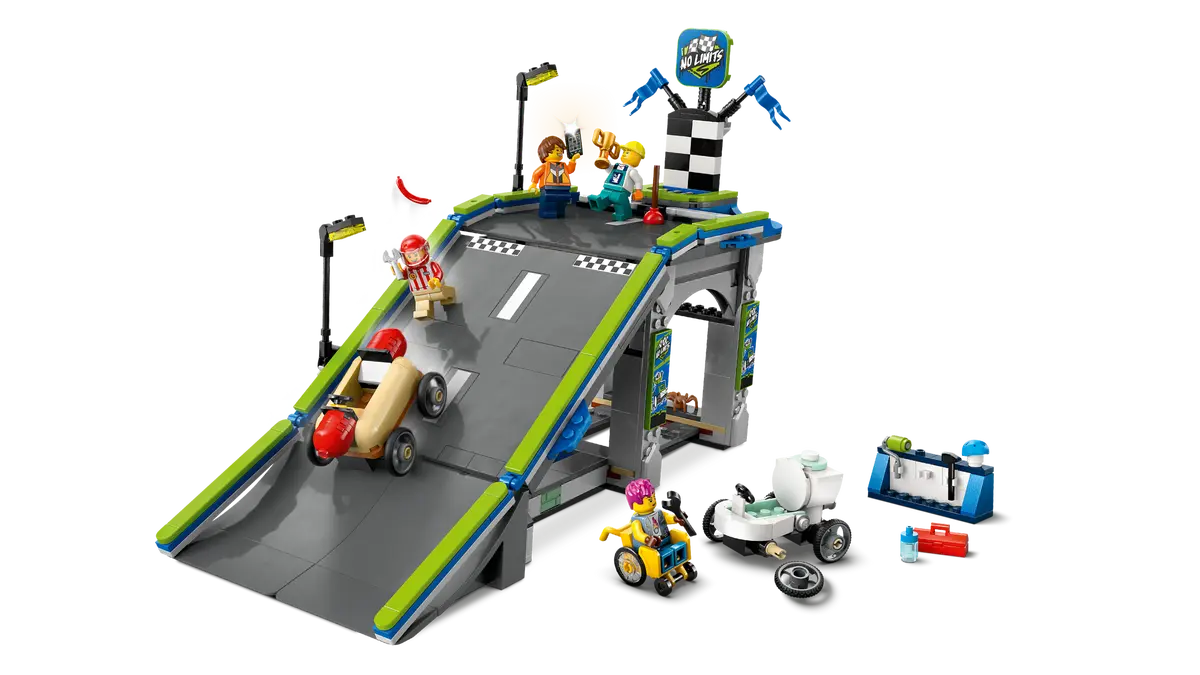 LEGO CITY 60460 NO LIMITS RACE CAR RAMP TRACK