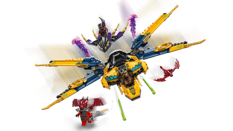 LEGO 71833 NINJAGO RAS AND ARINS SUPER STORM JET