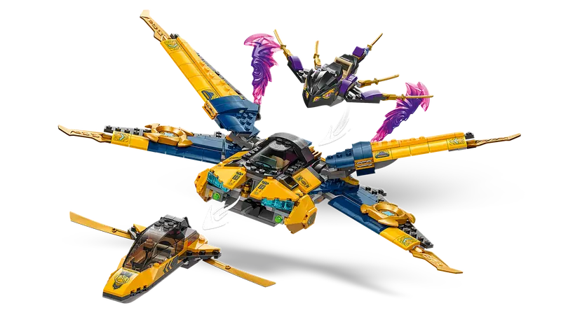 LEGO 71833 NINJAGO RAS AND ARINS SUPER STORM JET