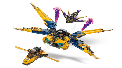 LEGO 71833 NINJAGO RAS AND ARINS SUPER STORM JET