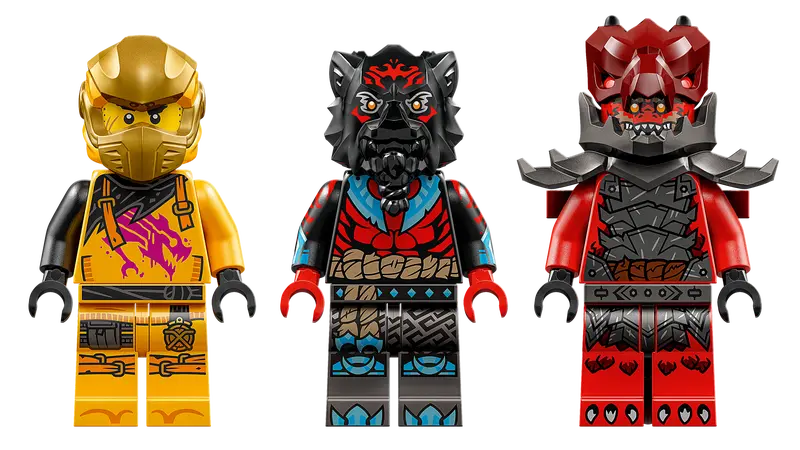 LEGO 71833 NINJAGO RAS AND ARINS SUPER STORM JET