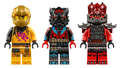 LEGO 71833 NINJAGO RAS AND ARINS SUPER STORM JET