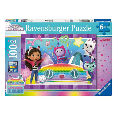 RAVENSBURGER - GABBY'S DOLLHOUSE - THIS CALLS FOR A PARTY 100 PIECE PUZZLE