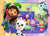 RAVENSBURGER PUZZLE GABBY'S DANCE PARTY! GIANT FLOOR PUZZLE 60 PCS