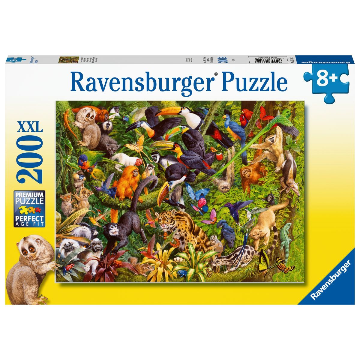 RAVENSBURGER PUZZLE - MARVELOUS MENAGERIE 200 PIECES XXL