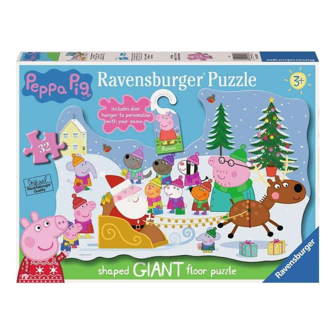 RAVENSBURGER - PEPPA PIG PEPPAS CHRISTMAS WISH 32 PIECE PUZZLE - Toyworld Frankston