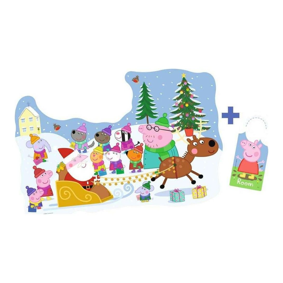RAVENSBURGER - PEPPA PIG PEPPAS CHRISTMAS WISH 32 PIECE PUZZLE - Toyworld Frankston