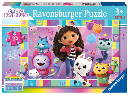 RAVENSBURGER - GABBYS DOLLHOUSE LETS CELEBRATE 35 PIECE PUZZLE
