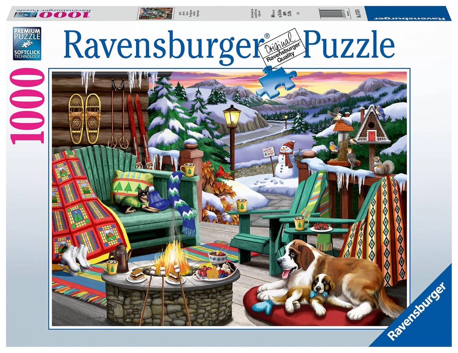 RAVENSBURGER PUZZLE - APRES ALL DAY 1000 PIECE - Toyworld Frankston