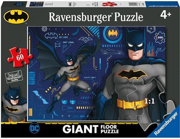 RAVENSBURGER PUZZLE BATMAN POWER GIANT FLOOR PUZZLE 60 PCS