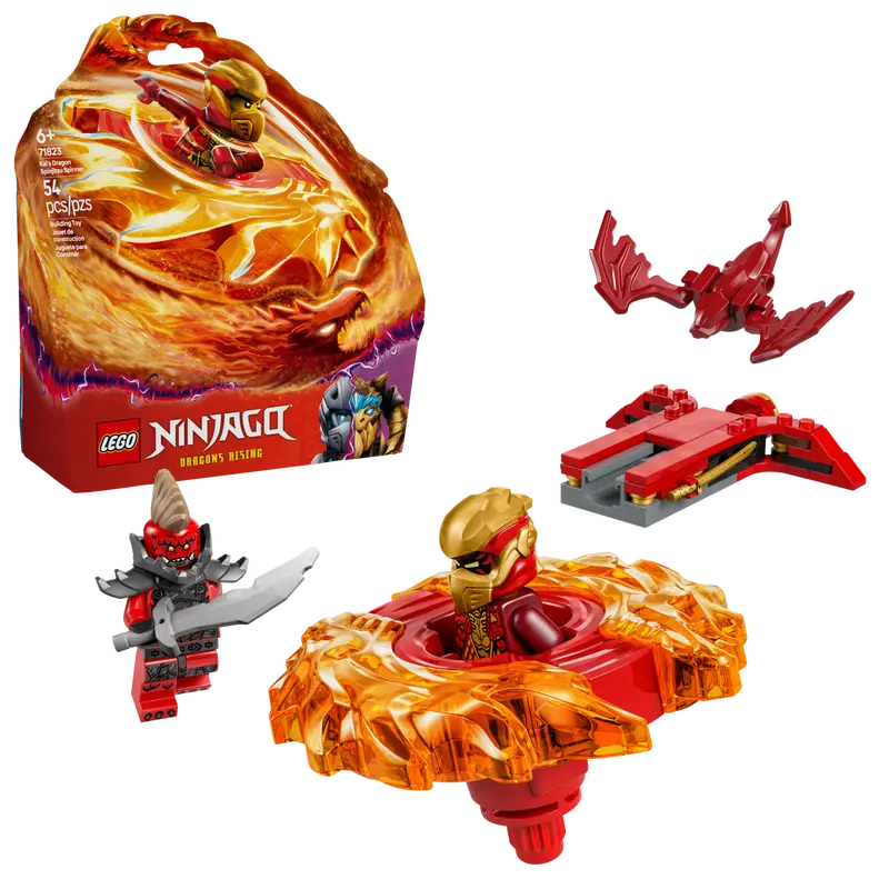 LEGO NINJAGO 71823 KAI'S DRAGON SPINJITZU SPINNER