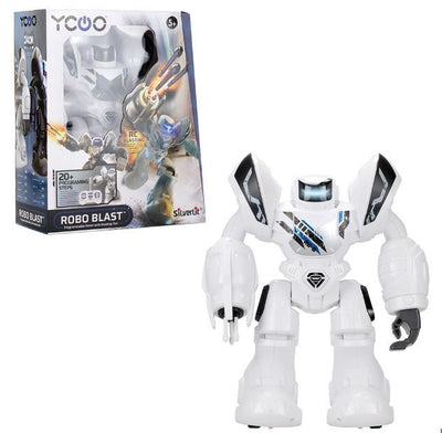 YCOO - ROBO BLAST - REMOTE CONTROL ROBOT ASSORTED COLOURS - Toyworld Frankston