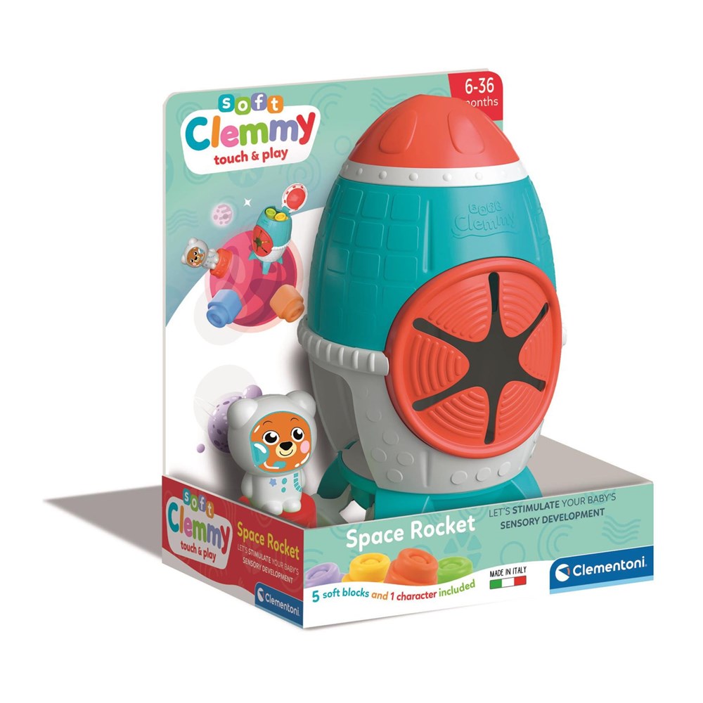 CLEMENTONI SOFT CLEMMY - SENSORY ROCKET