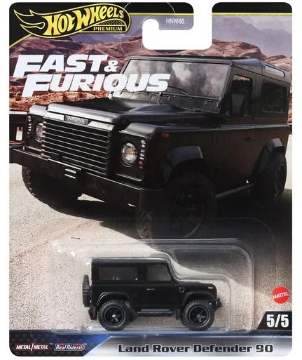 HOT WHEELS PREMIUM FAST & FURIOUS - LAND ROVER DEFENDER 90