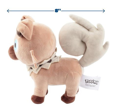 POKEMON 8IN PLUSH ROCKRUFF - Toyworld Frankston