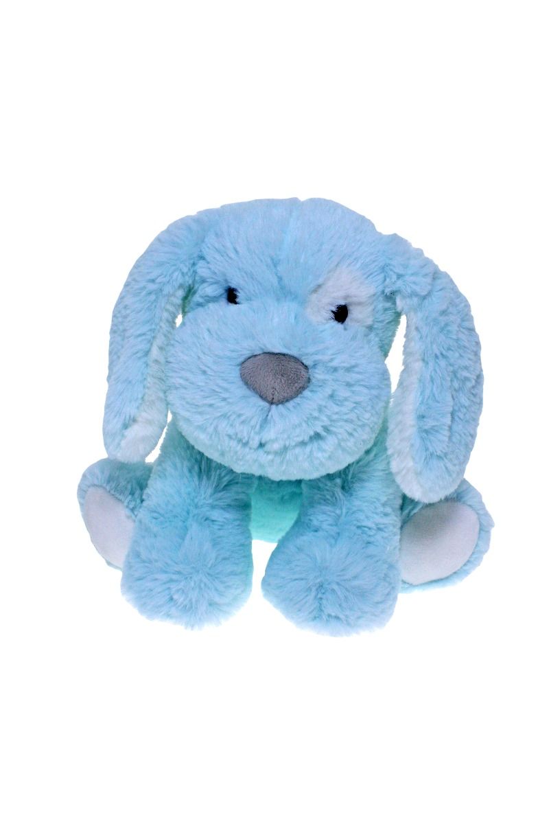 COTTON CANDY SITTING PLUSH BLUE DOG