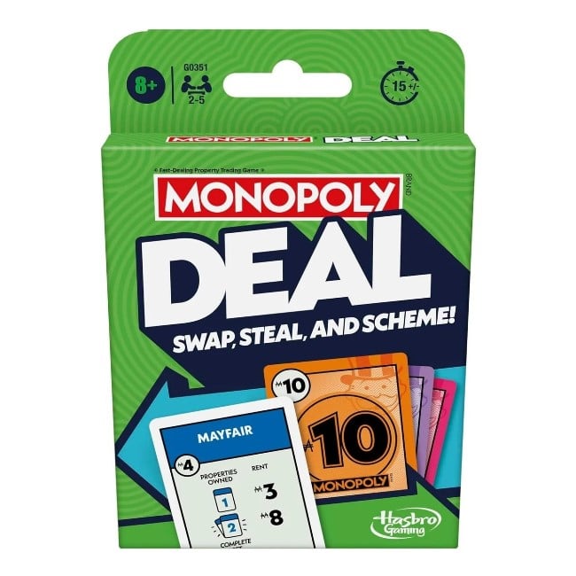 MONOPOLY DEAL CARD GAME