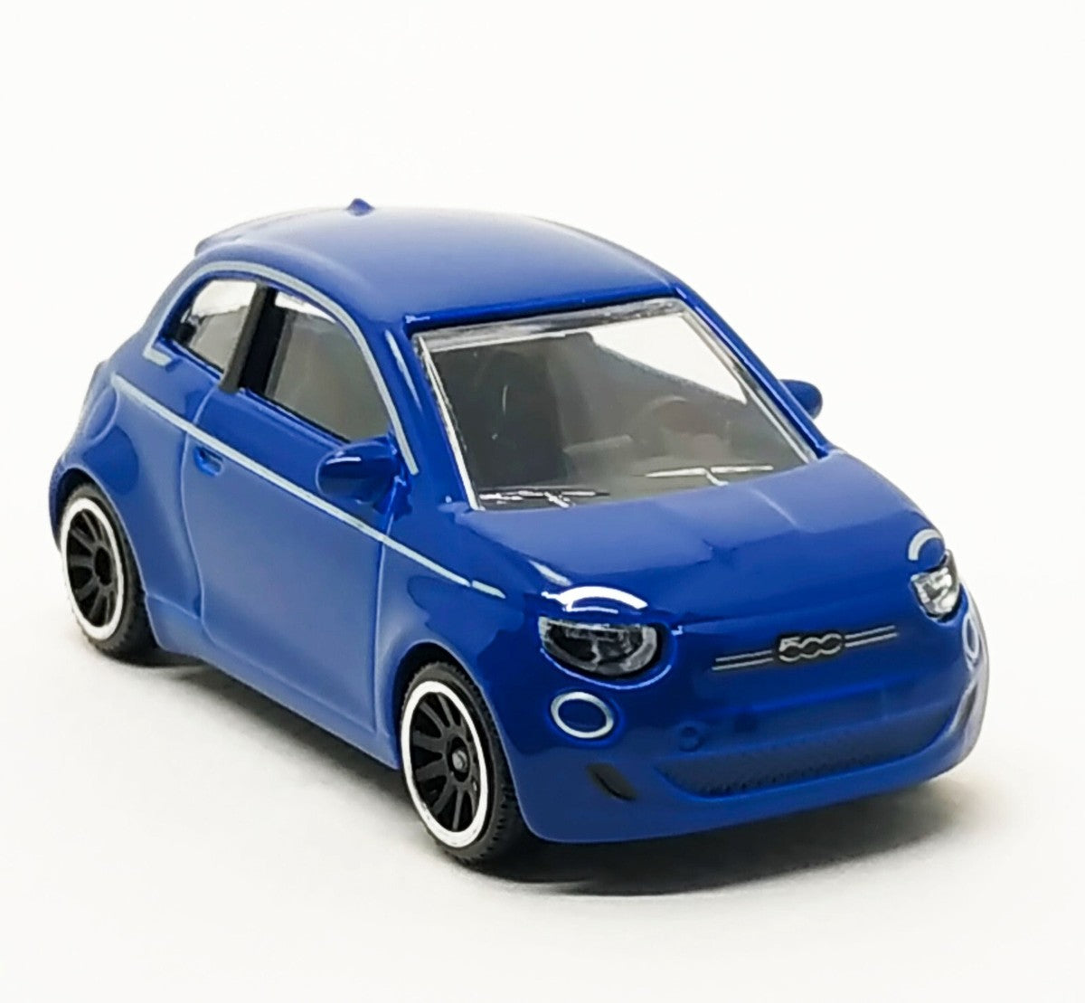 MAJORETTE STREET CARS - BLUE FIAT 500
