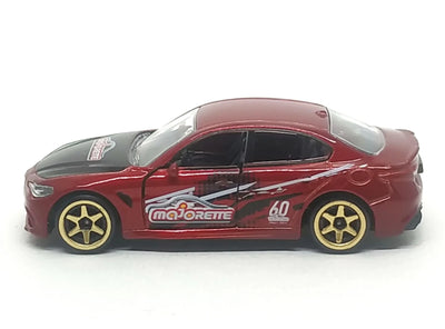 MAJORETTE 60TH ANNIVERSARY EDITION PREMIUM - RED ALFA ROMEO GIULIA QUADRIFOGLIO