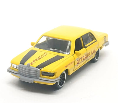 MAJORETTE 60TH ANNIVERSARY EDITION PREMIUM - YELLOW MERCEDES BENZ 450 SEL