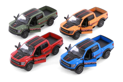KINSMART 2022 FORD F-150 RAPTOR 1:78 DIE CAST MODEL PULL BACK