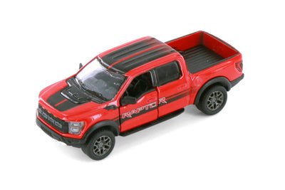 KINSMART 2022 FORD F-150 RAPTOR 1:78 DIE CAST MODEL PULL BACK