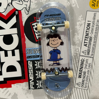 TECH DECK 96MM FINGERBOARD FINESSE AND PEANUTS - LUCY 3/3