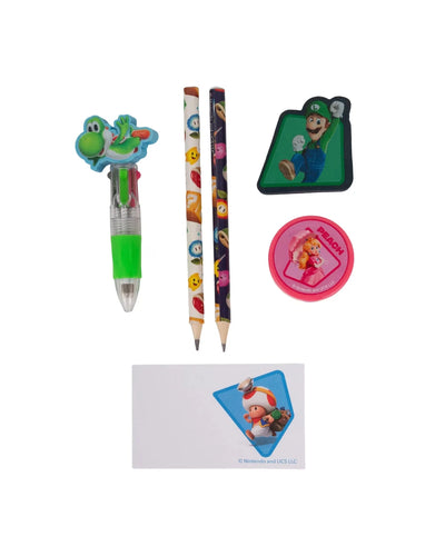 SUPER MARIO GALAXY MOVIE - STATIONERY SET CUBE