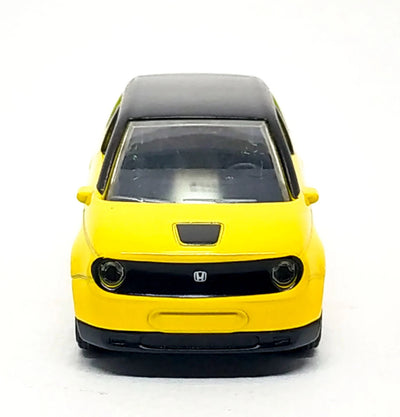 MAJORETTE STREET CARS - YELLOW WITH BLACK ROOF HONDA E