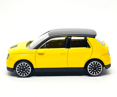 MAJORETTE STREET CARS - YELLOW WITH BLACK ROOF HONDA E