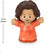 FISHER PRICE - LITTLE PEOPLE GIRL IN ORANGE DRESS