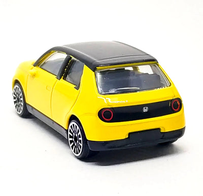 MAJORETTE STREET CARS - YELLOW WITH BLACK ROOF HONDA E