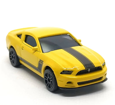 MAJORETTE STREET CARS 18 - YELLOW FORD MUSTANG BOSS 302