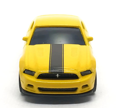 MAJORETTE STREET CARS 18 - YELLOW FORD MUSTANG BOSS 302