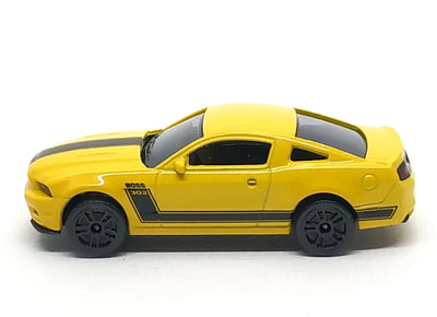 MAJORETTE STREET CARS 18 - YELLOW FORD MUSTANG BOSS 302