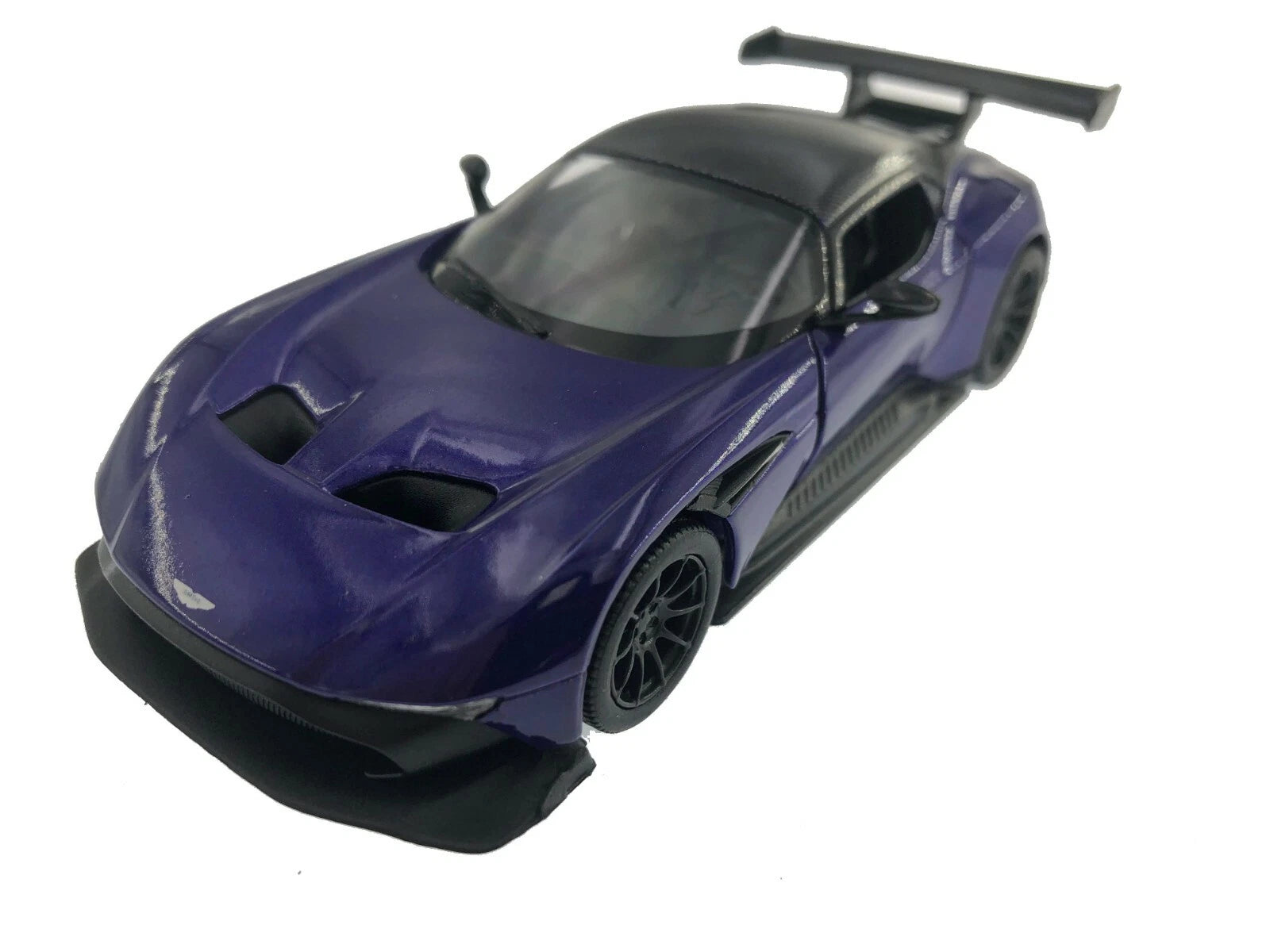 ASTON MARTIN VULCAN 1:38 KINSMART PULL BACK CAR - PURPLE - Toyworld Frankston